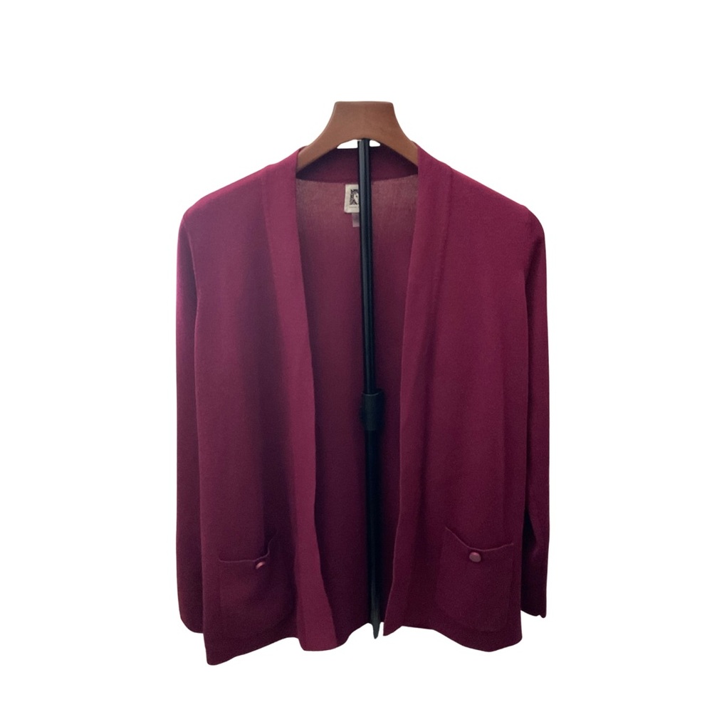Anne Klein Burgundy Sweater